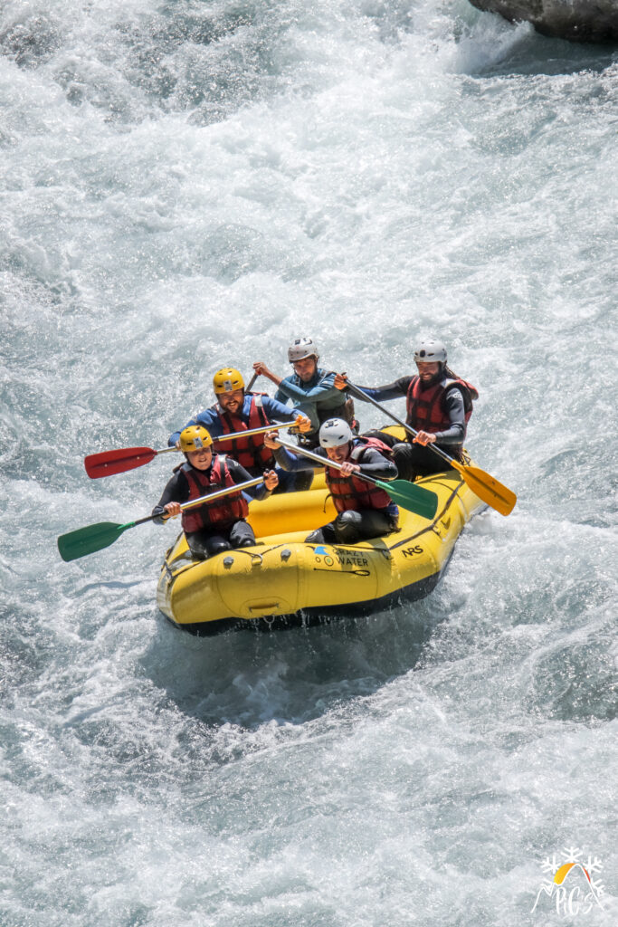 rafting sur l'ubaye