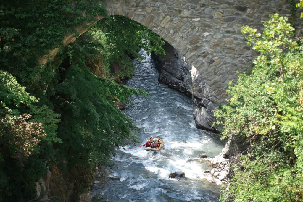 rafting sur l'Ubaye