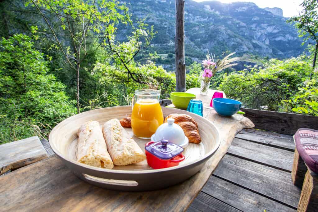 hébergement insolite avec petit déjeuner