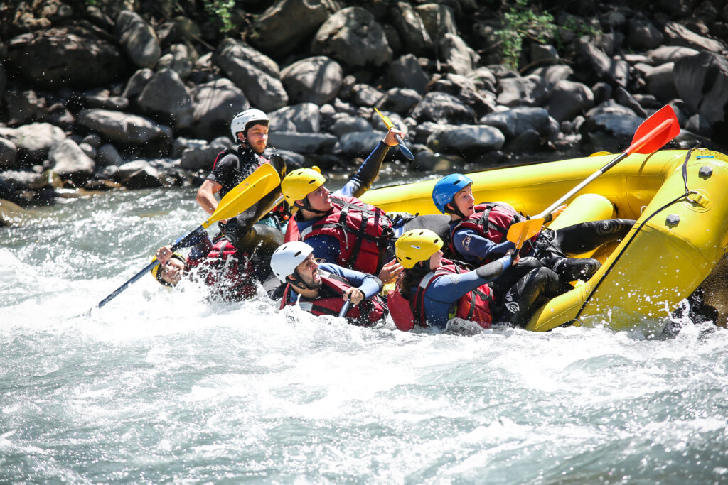 Descente en rafting