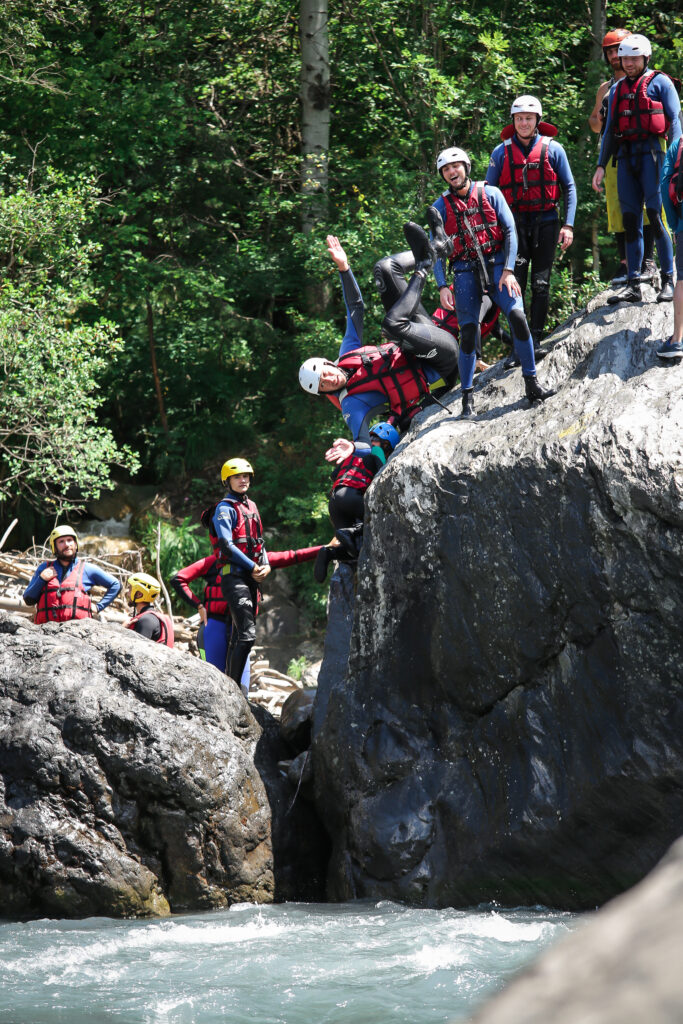 saut en Ubaye