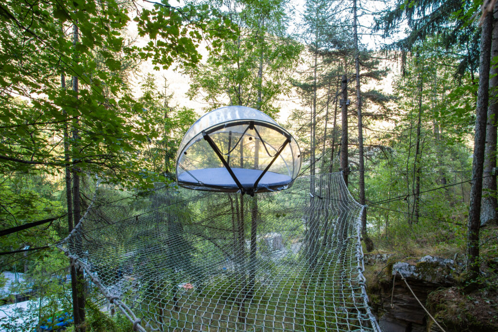 cabane bulle Hébergement insolite en Ubaye