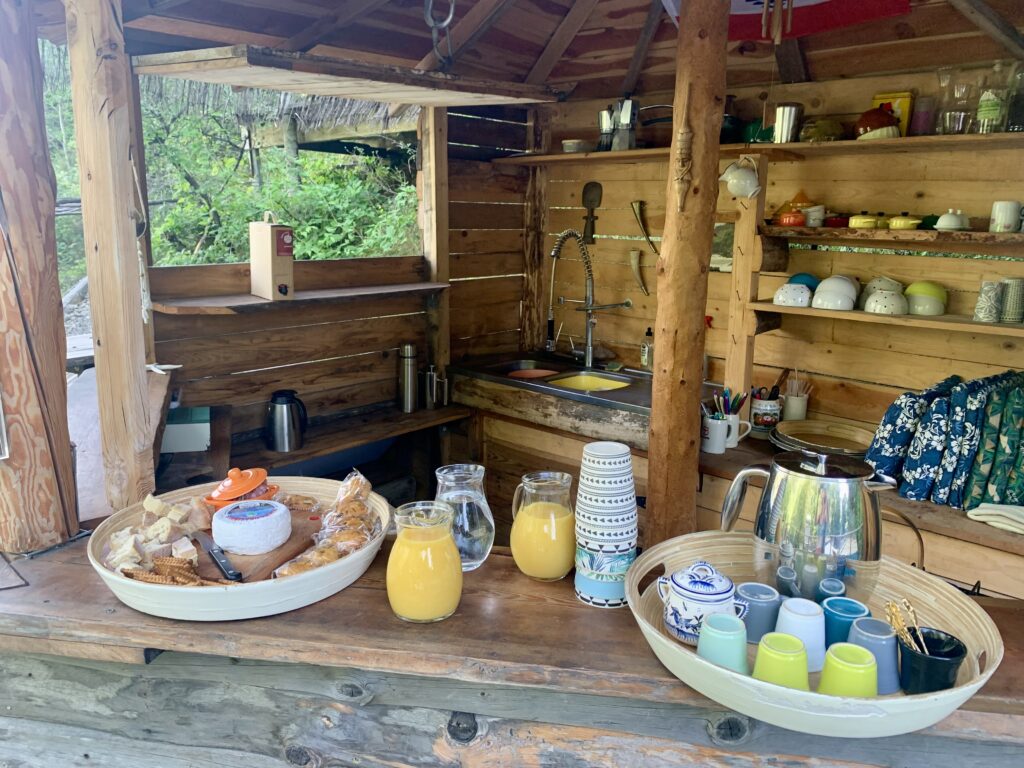 la cabane buvette de Crazy Bulle en PACA