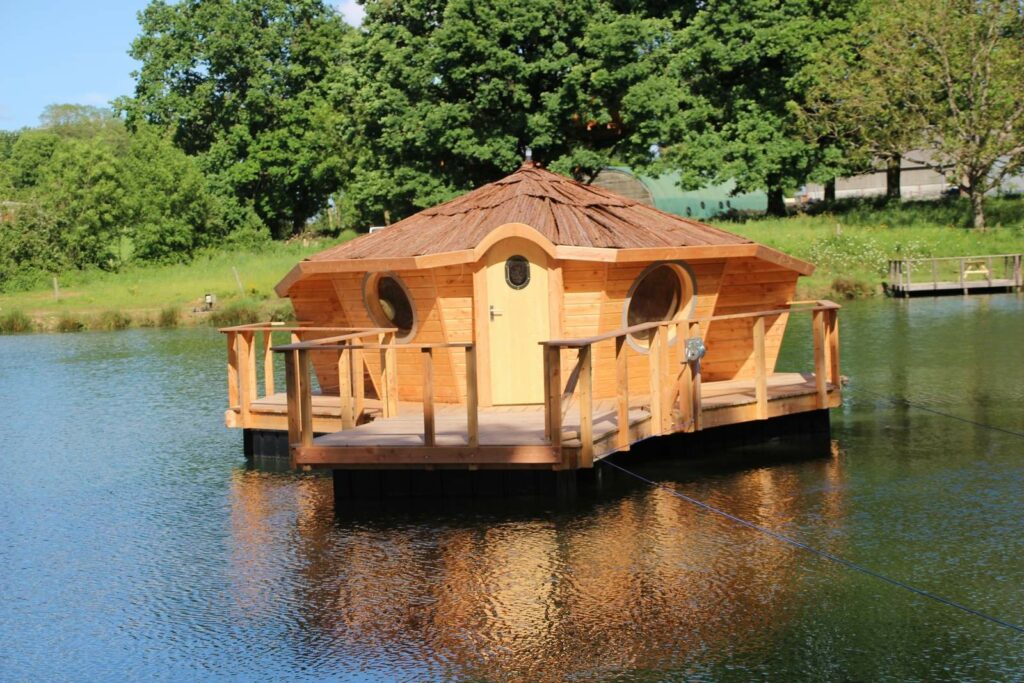 hébergement insolite sur lac