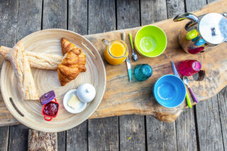 petit déjeuner à Crazy bulle